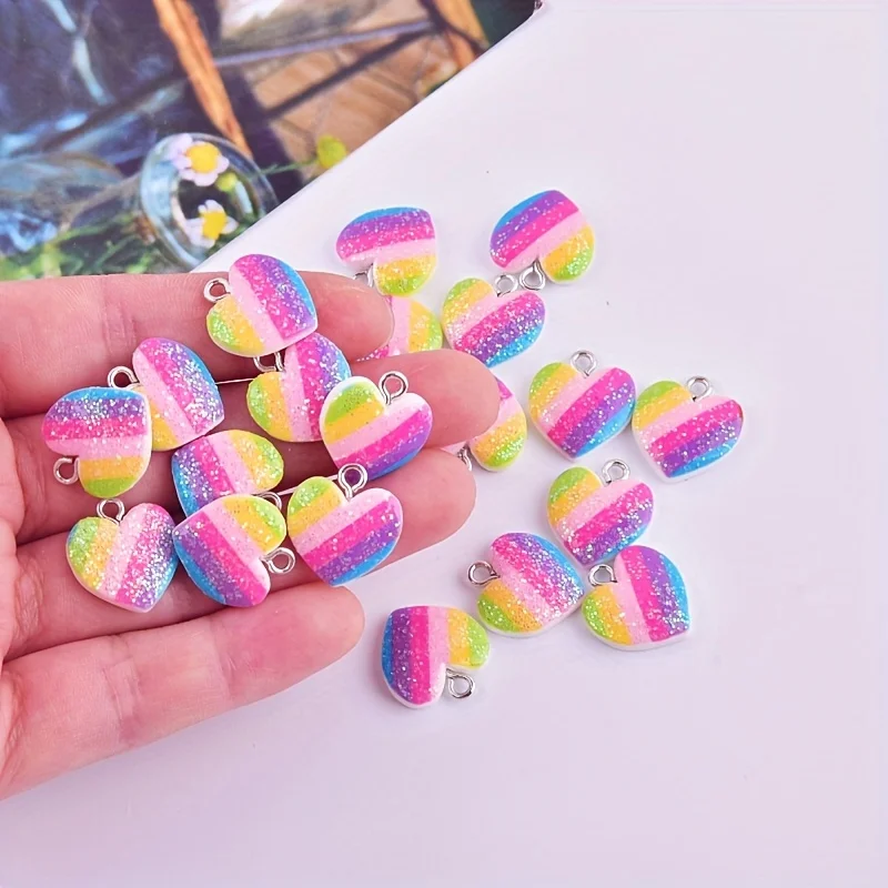 Resin Art Supplies Near Me - 10 шт. разноцветных подвесок в форме