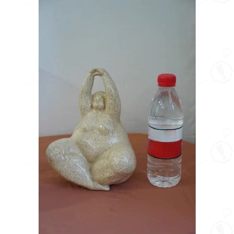 Resin Art Resin - Фигурка из песчаника ручной работы: абстрактная