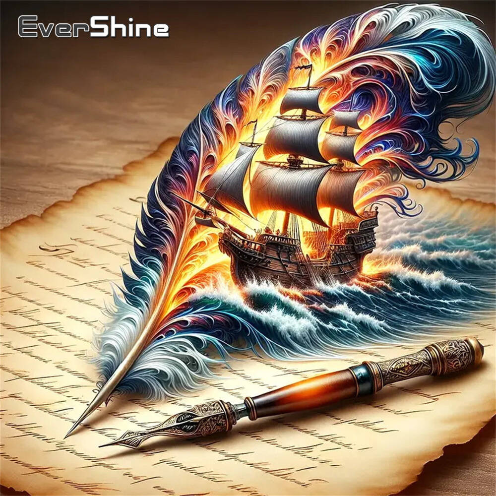 Resin Art Wallpaper - Evershine алмазная живопись собака животное мультфильм
