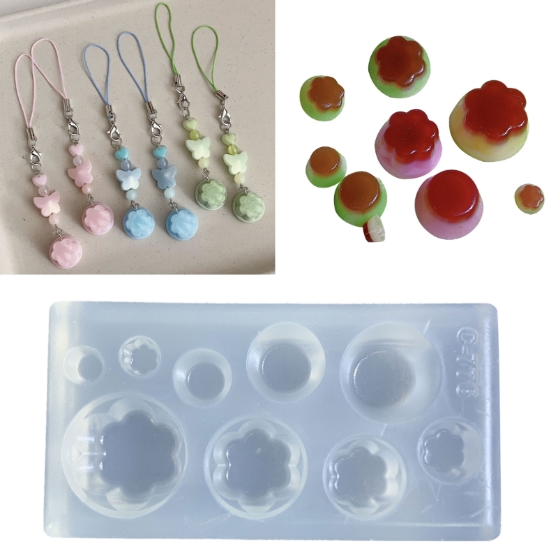 Resin Art Glue - Симпатичная силиконовая форма в форме пудинга