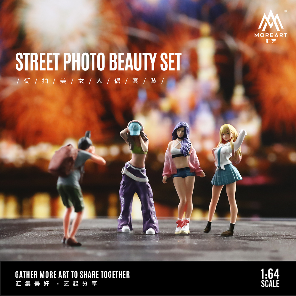 Resin Art Resin - Набор экшн-фигурок More Art 1:64, набор
