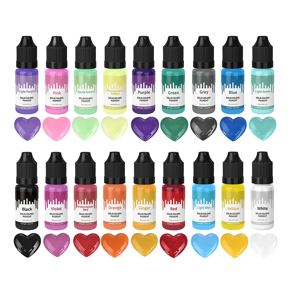 18 цветов, 10 мл, макароны, од – обзор и цена Resin Art Glue