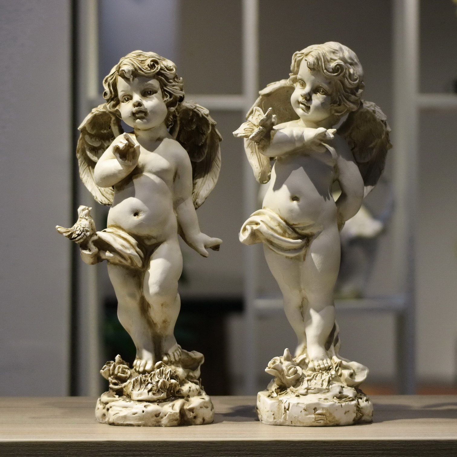 Ретро-фигурка ангела из смолы, – обзор и цена Resin Art Gift For Wedding