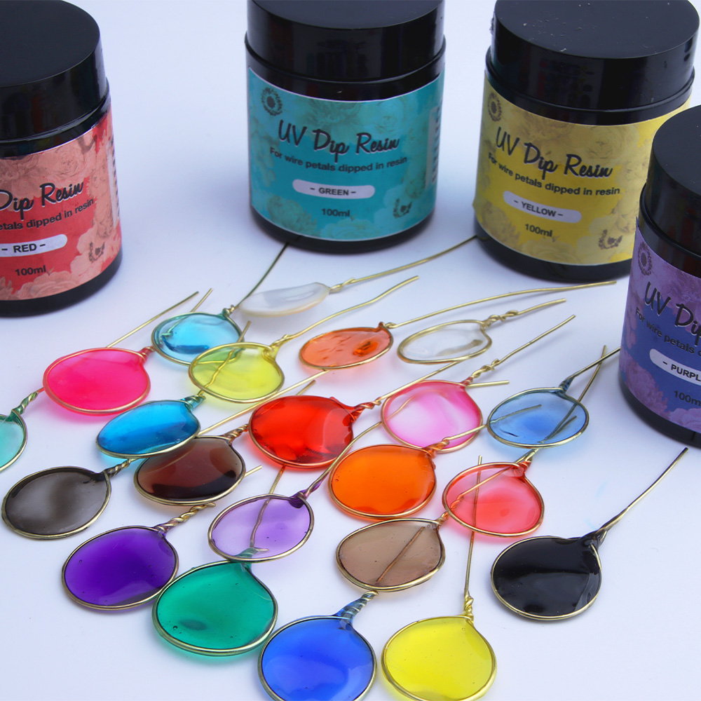 12 цветов УФ-смолы для заливки – обзор и цена Resin Art Glue