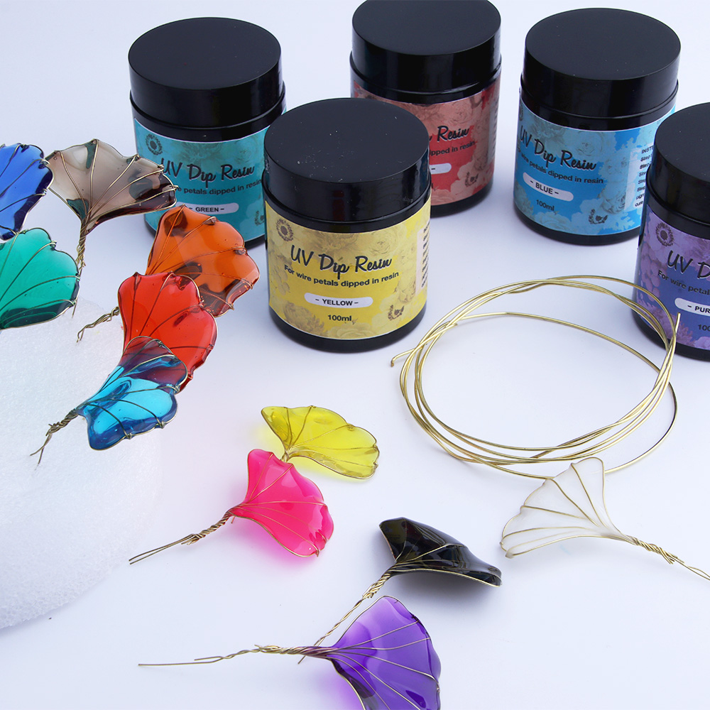 12 цветов УФ-смолы для заливки – обзор и цена Resin Art Glue