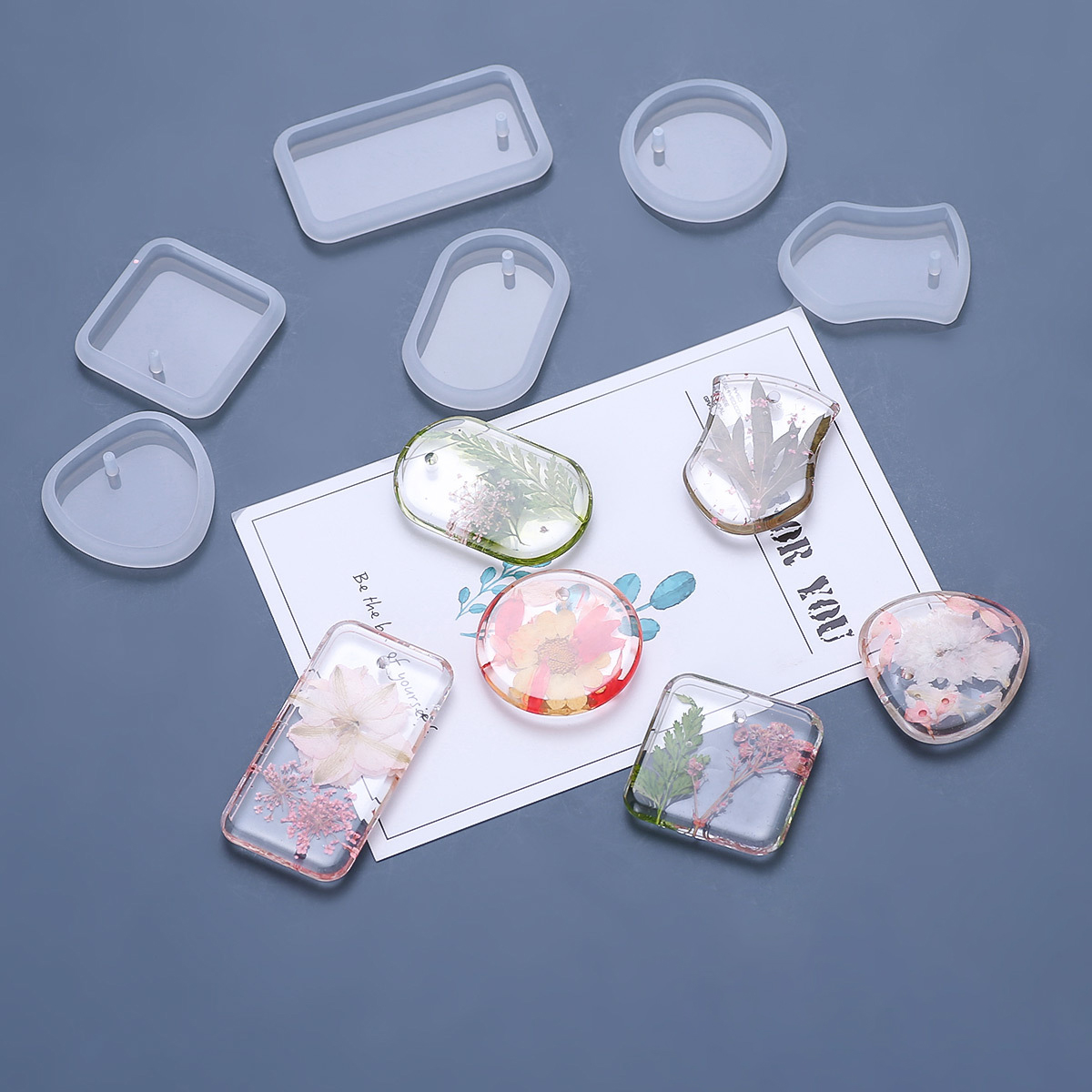 1/6/10 шт., брелок для ключей  – обзор и цена Resin Art Jewellery