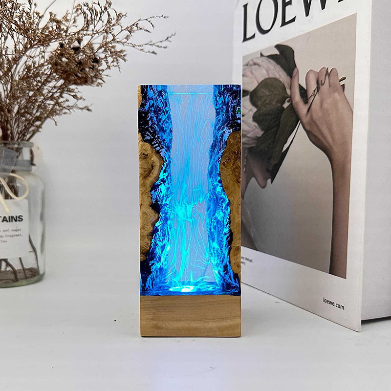 Настольная лампа из смолы с по – обзор и цена Resin Art Resin