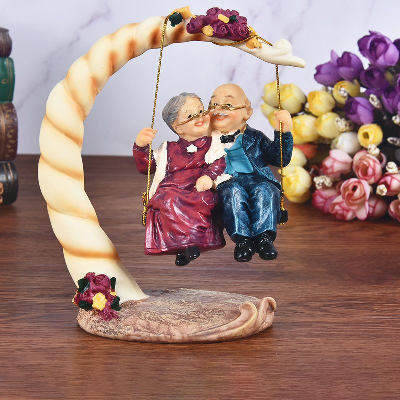 Китайские статуэтки пожилых па – обзор и цена Resin Art Gift For Wedding