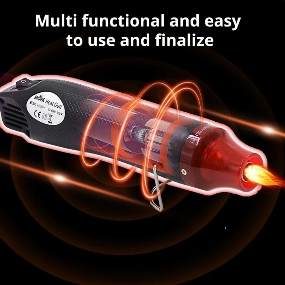 Миниатюрный ручной термофен с  – обзор и цена Resin Art Heat Gun
