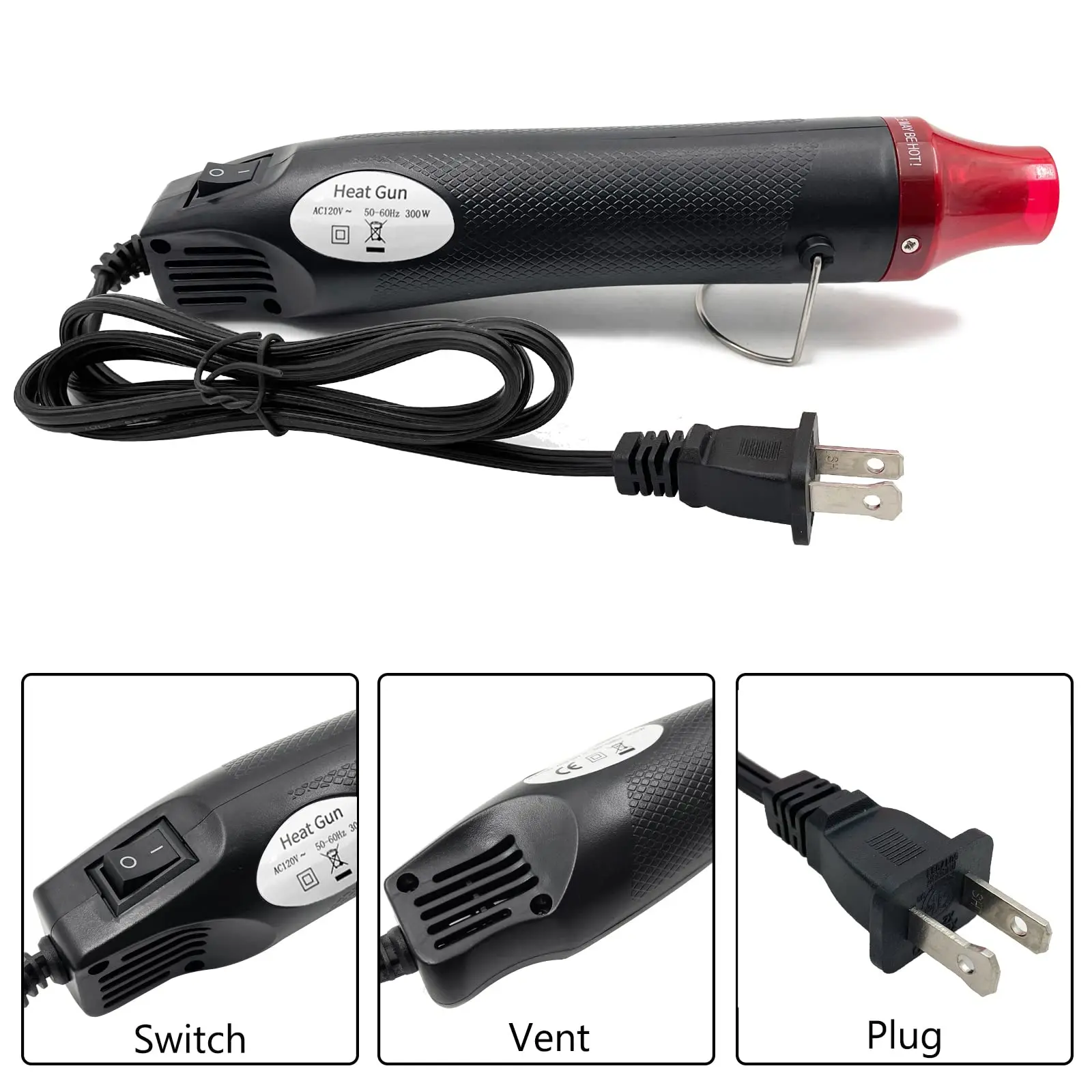 110 В/220 В, стандартный фен,  – обзор и цена Resin Art Heat Gun
