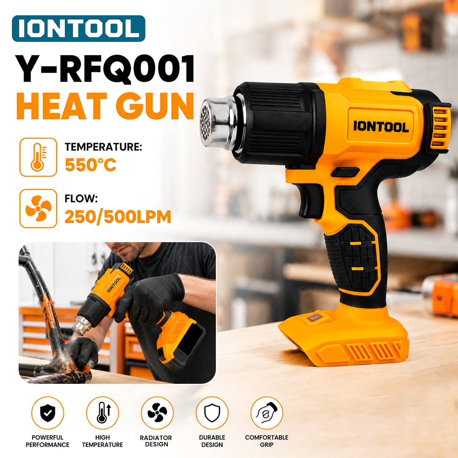 Бесщеточный аккумуляторный тер – обзор и цена Resin Art Heat Gun