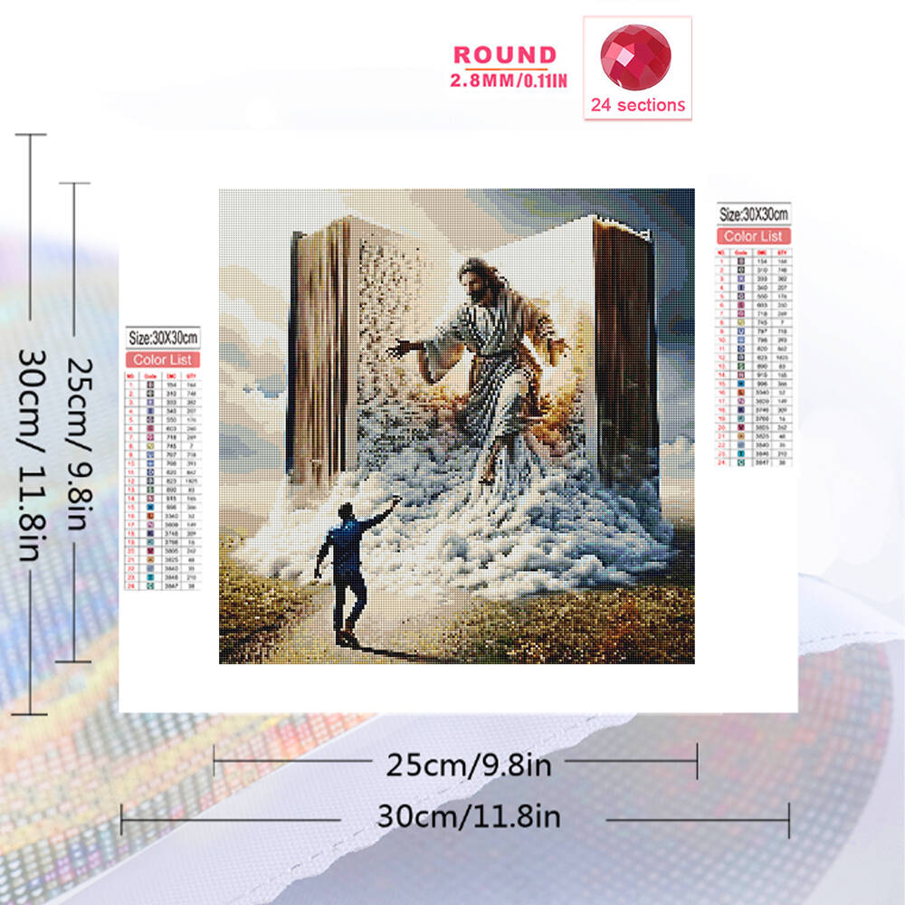 Evershine 5D DIY алмазная живо – обзор и цена Resin Art Wallpaper