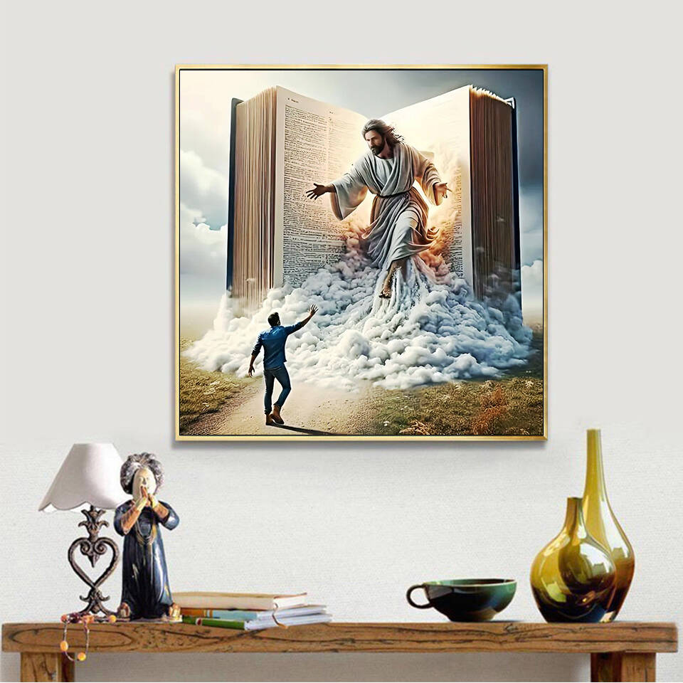 Evershine 5D DIY алмазная живо – обзор и цена Resin Art Wallpaper