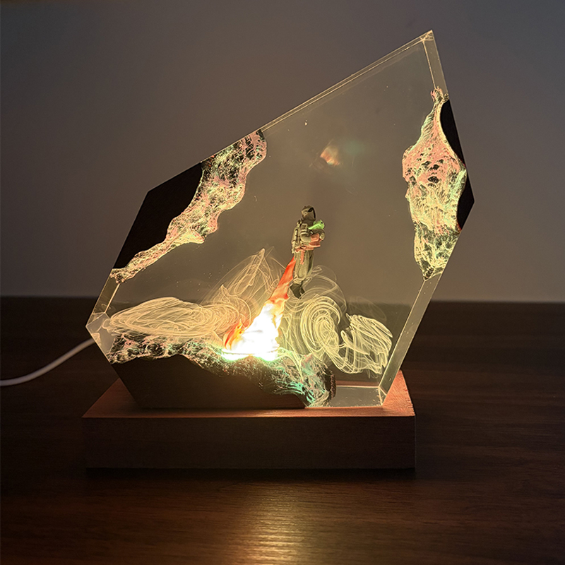 Фигурка-ночник в стиле научно- – обзор и цена Resin Art Anime