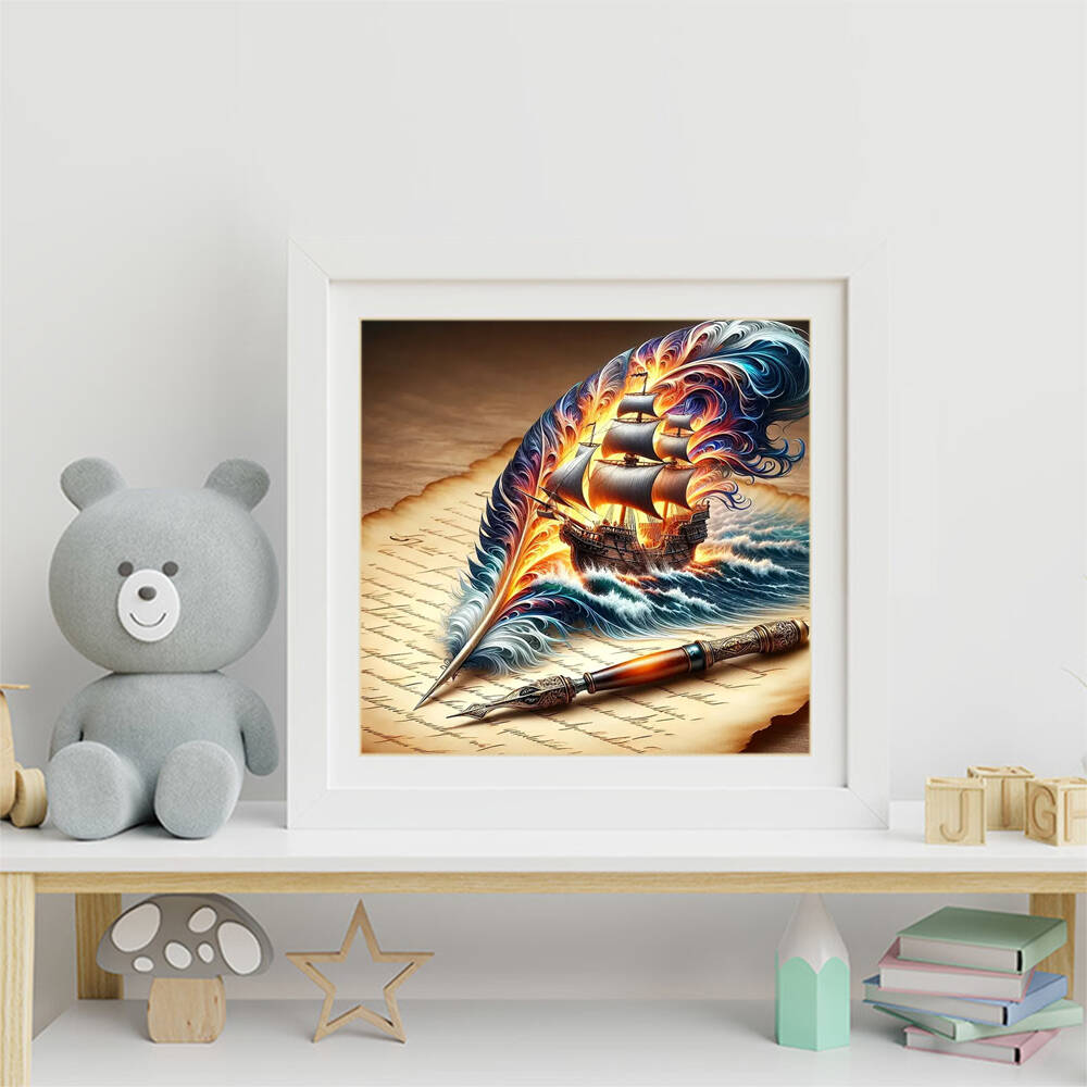 Evershine алмазная живопись со – обзор и цена Resin Art Wallpaper