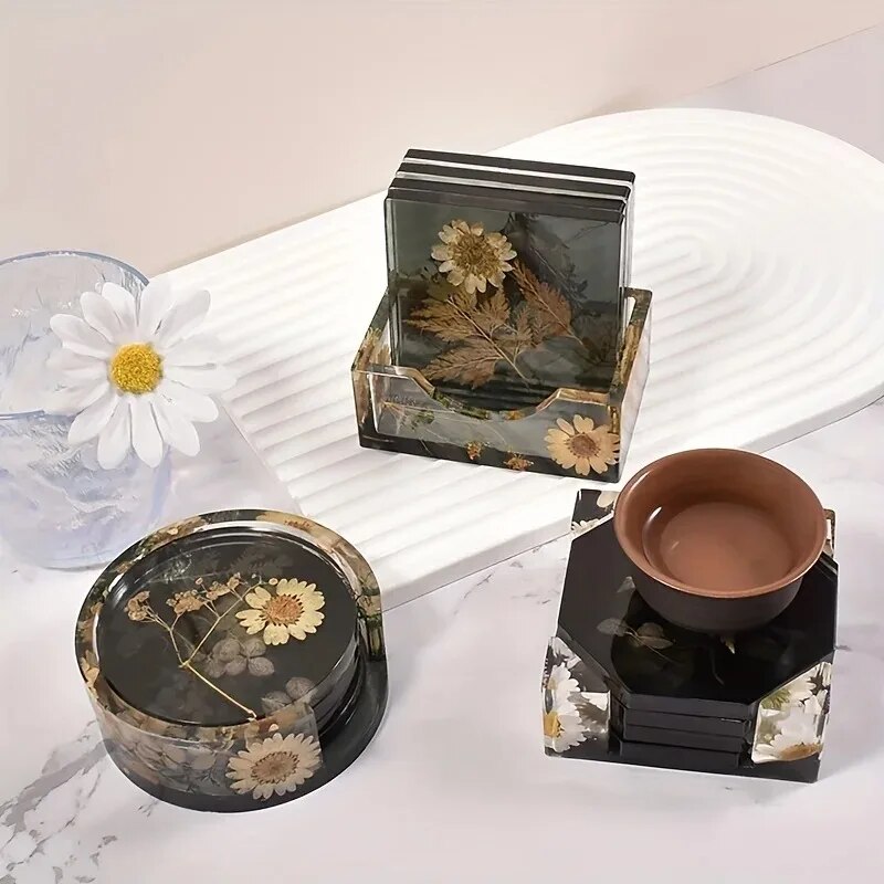 Набор форм для подставок из см – обзор и цена Resin Art Jewellery
