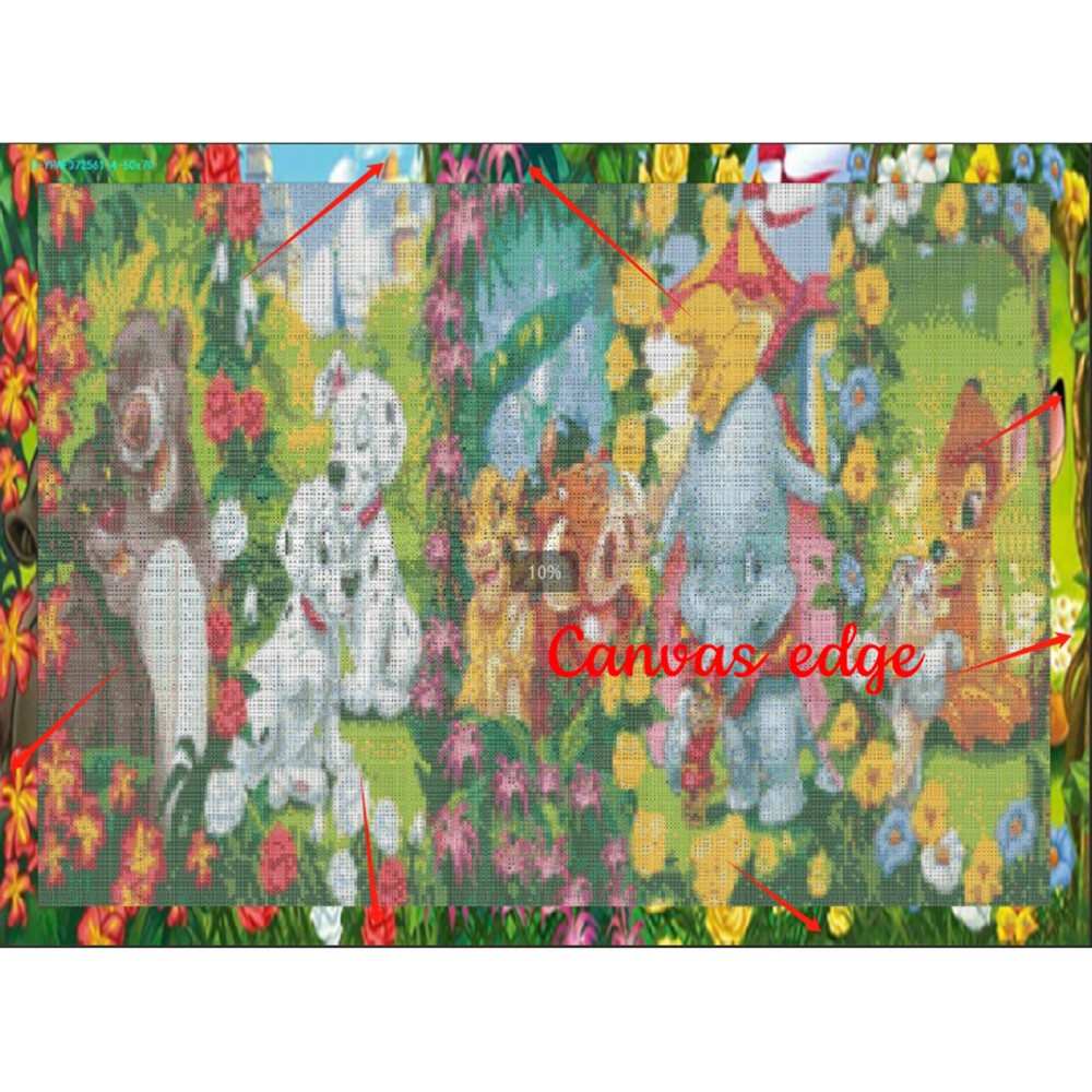5D Diy 120-цветная алмазная жи – обзор и цена Resin Art Wallpaper