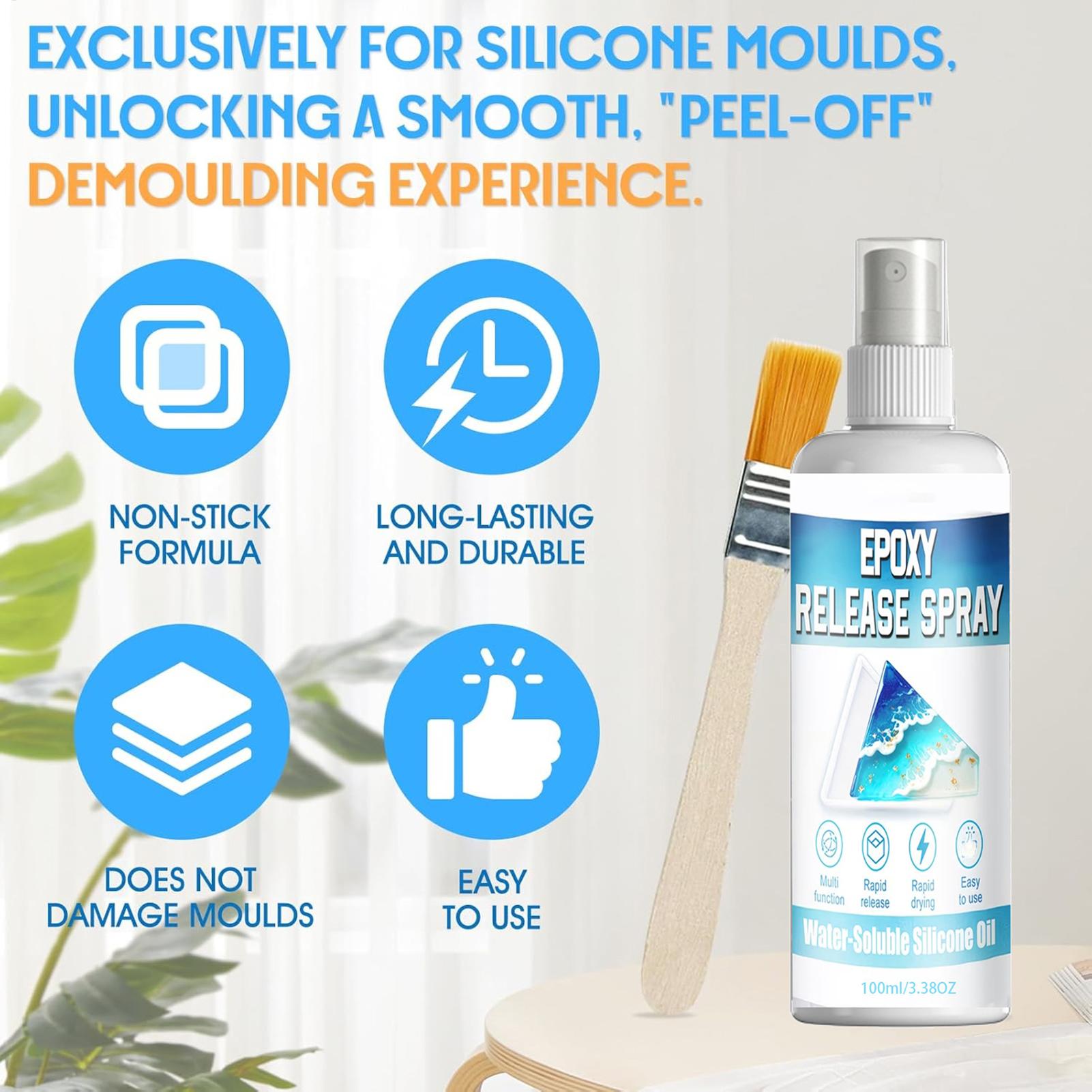 Спрей-смазка для снятия силико – обзор и цена Release Spray Silicone