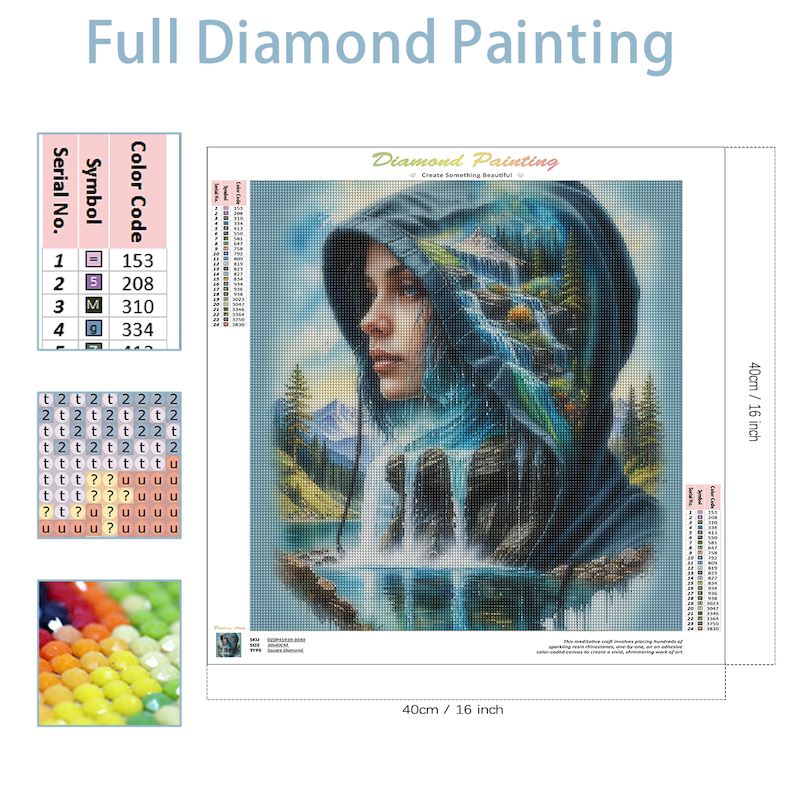 SDOYUNO Diy 5d Фэнтези Женщины – обзор и цена Resin Art Wallpaper